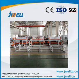 Jwell WPC products produced by two step extrusion machine famous brand plastic profile extrusion line