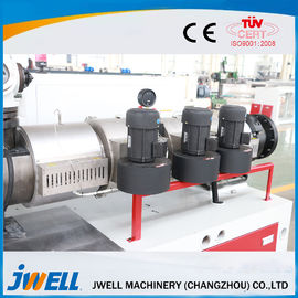 Jwell  PE PP WPC  profile extrusion line for wood tray, indoors and outdoors floor