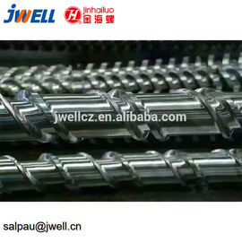 Jwell  Plastic Feed Barrels , Extruder Screw Medium High Frequency Quenching