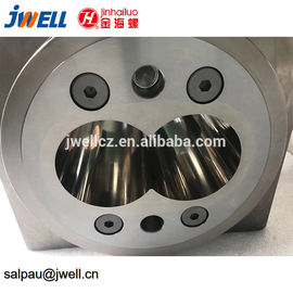 Jwell  Plastic Feed Barrels , Extruder Screw Medium High Frequency Quenching